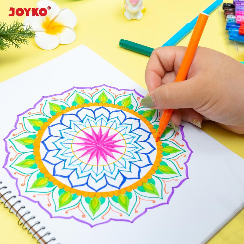Pulpen Pena Warna Color Pen Joyko CLP-60 2