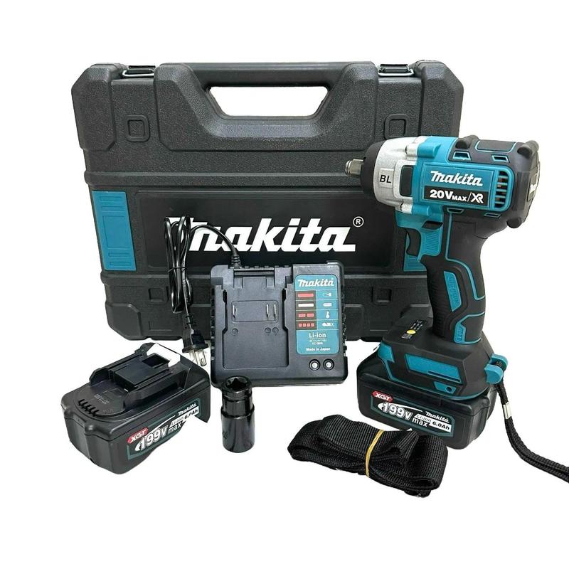 HÀNG LOẠI 1 - Máy siết , mở bulong MAKITA  . Động cơ không chổi than. Chân Pin phổ thông . 3 đèn led trợ sáng . Mở nồi xe tay ga .Sửa ôtô - Xe máy , bắn vít , khoan tường... máy  khoan