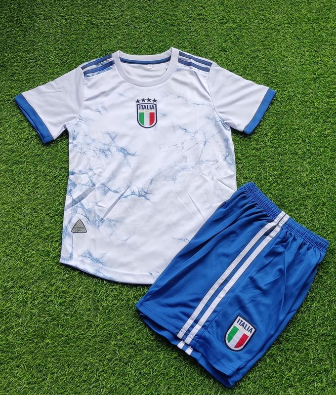 Set Quần áo bóng đá trẻ em Đội Tuyển Ý - Chất vải mè Thái Cao Cấp - In tên số theo yêu cầu Sport Đồng Nam