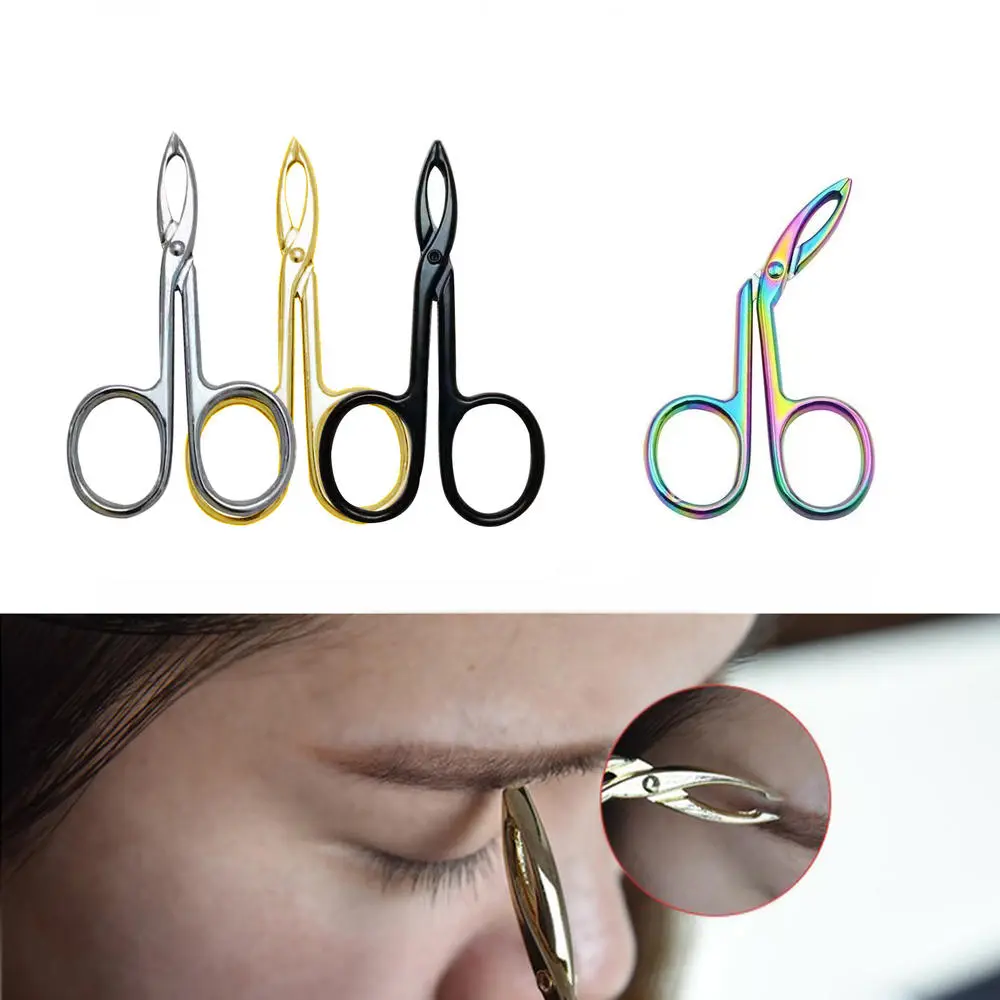 Pinset Kening, Bentuk, Petua Lurus, Klip, Diperbuat daripada Keluli Tahan Karat