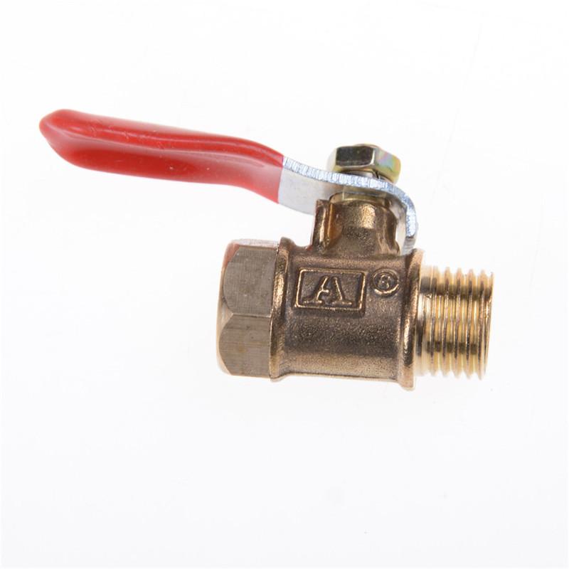 Product Introduction of 1/4'' M/F Full Port Inline Brass Water Air Gas Fuel Line Shut-off Ball Valve 17