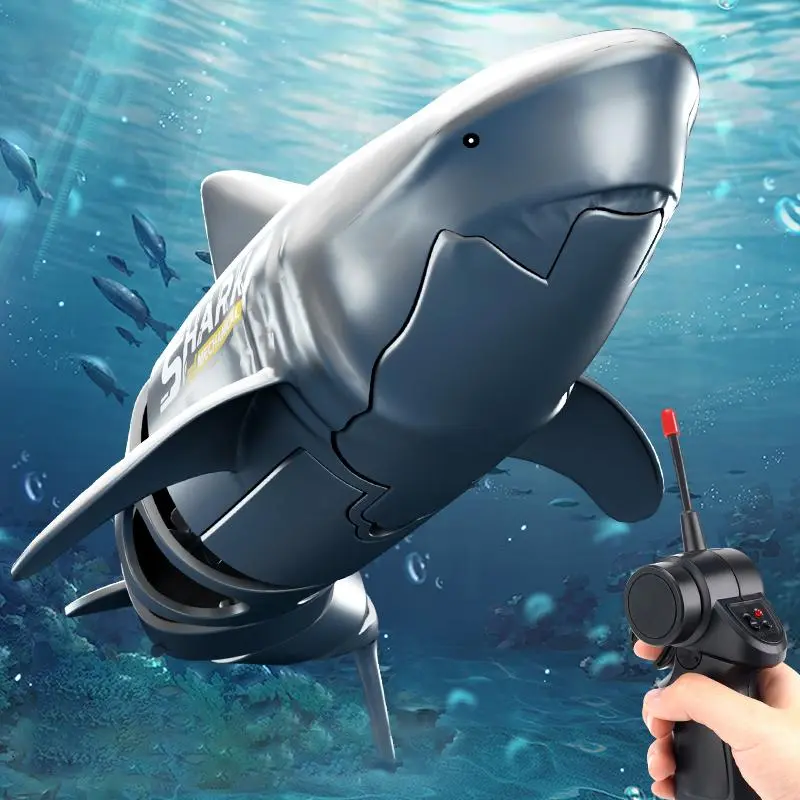Remote Control Shark Toy, Electric Shark Toy, Simulation Shark Toy, Swimming Pool Toy, Birthday Gift For Boys & Girls