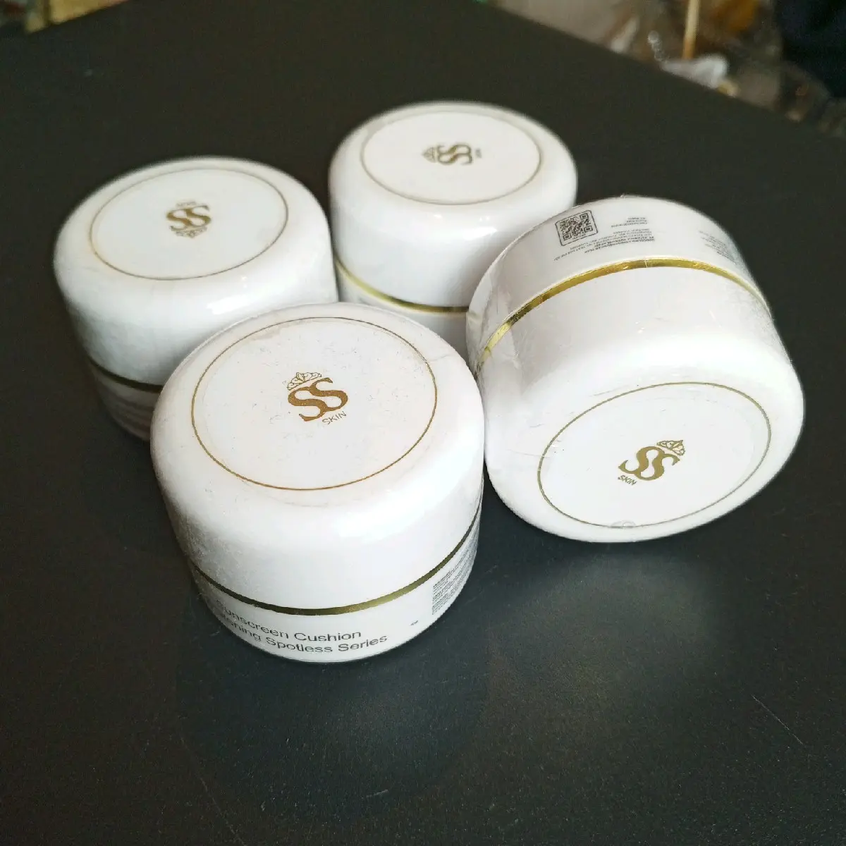 Suncu Sunscreen Cushion Whitening Spotless Series Shella Saukia ratu fashion