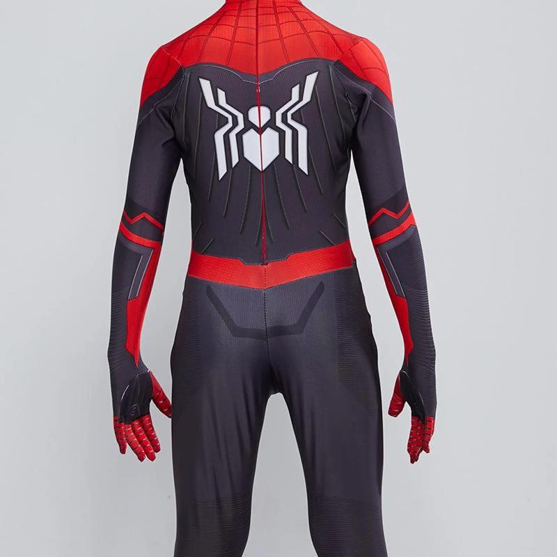 Product Introduction of Kostum Spider Man, HIKAYA, untuk Kanak-kanak, Baju Badan Cosplay Superhero jauh dari Rumah, Sut Zentai Kanak-kanak, Main Peranan Gaya 3D, Sut Spider-Man 8