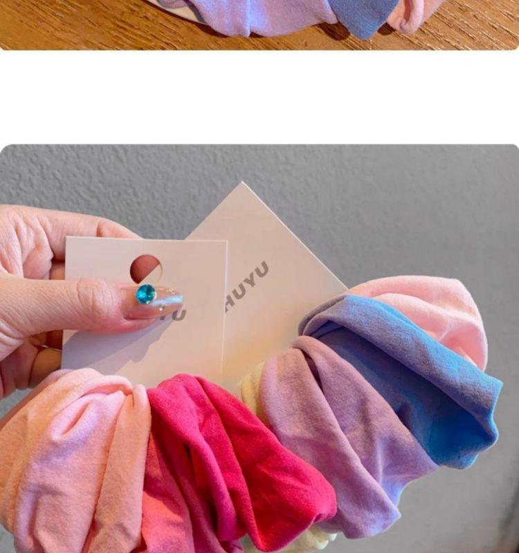 Product Introduction of 2025 Kids' Hair Ties Set, 16-Pack, Extra-Wide & High-Elastic, Gentle on Hair, Perfect for Girls' Ponytails 16