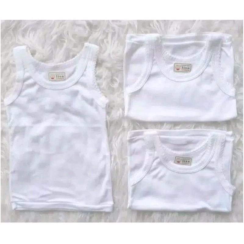 SINGLET MEREK LISA BAYI DAN ANAK PEREMPUAN (6 PCS) 0