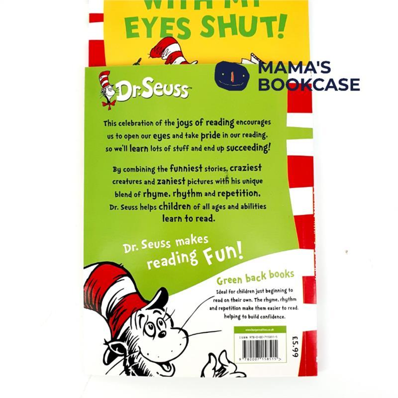 Product Introduction of Original Product *A4* Dr. Seuss Book: I Can Read With My Eyes Shut PB 3
