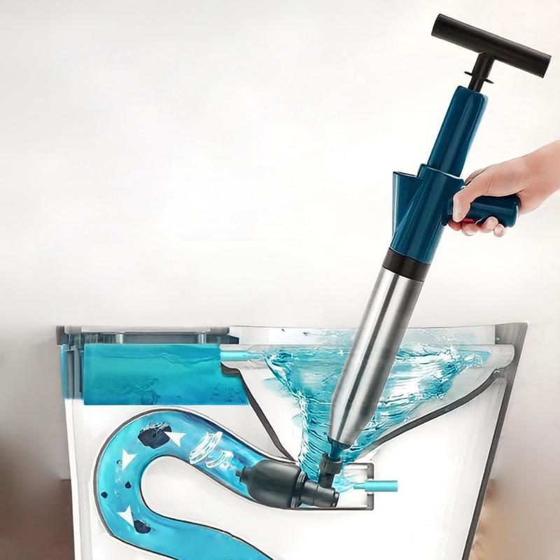  Dụng Cụ Thông Tắc Bồn Cầu Chậu Rửa Mặt Bồn Tắm AGT Cực Mạnh 8kg Nhựa ABS Chống Gỉ 