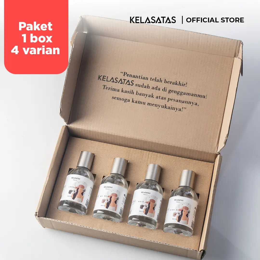 KELASATAS X ANDARI Parfum Frais Edition 30ml Eau De Parfume Wanita Wangi Tahan Lama BPOM EDP