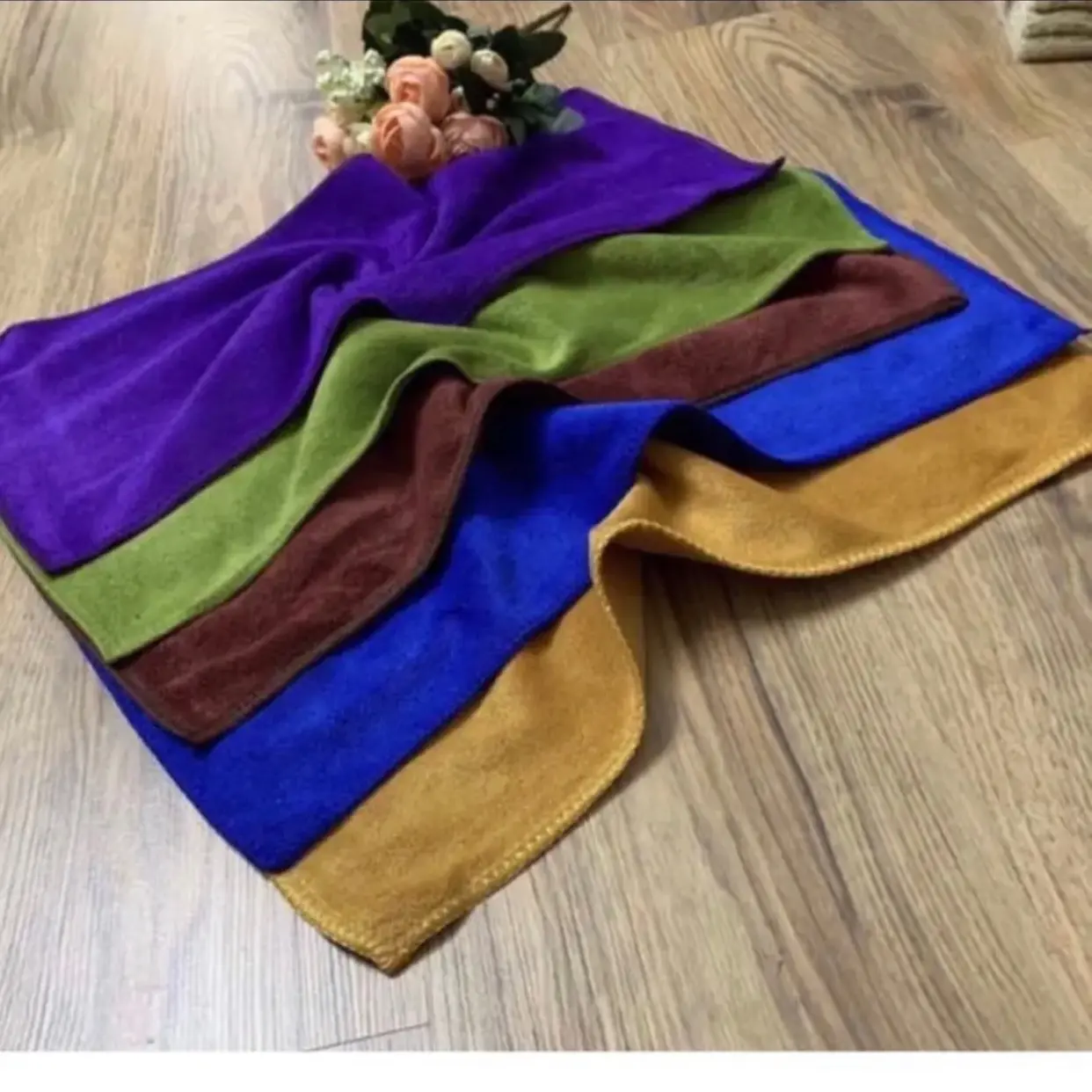 Khăn nail, khăn làm móng  mềm mịn, hình chữ nhật - kích thước 30*50cm