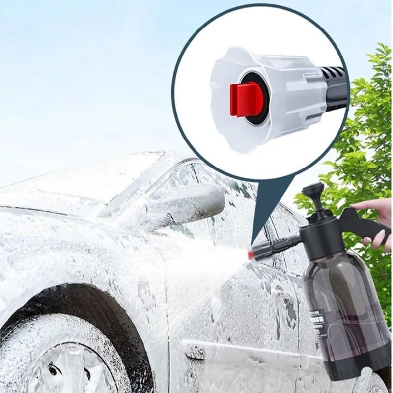 2L Car Washer Spray Bottle, Car Wash Foam Pressure Spray Bottle, Portable Foam Sprayer for Car Cleaning 2