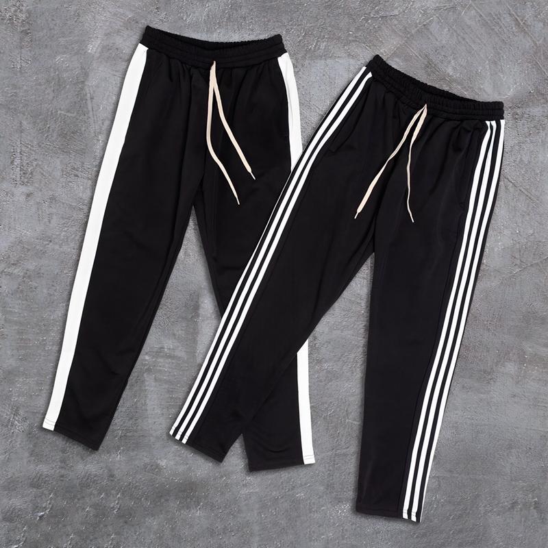 Quần Thể Thao Nam Nữ 1 Sọc và 3 Sọc Chất Thun Poly Phong Cách Thể Dục Thể Thao Sport Tập Gym