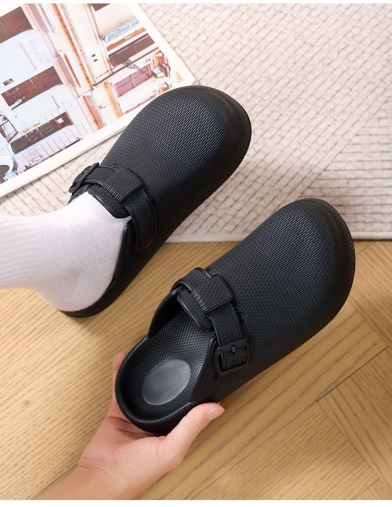 Product Introduction of Dép Đi Biển Mùa Hè Cho Nam, Ngoài Trời, Đế Dày, Không Trơn Trượt, Thường Ngày, Thoải Mái, Không Có Gót, Dép Lười Nửa, Đánh Giá Tích Cực 92%, Năm 2025 12