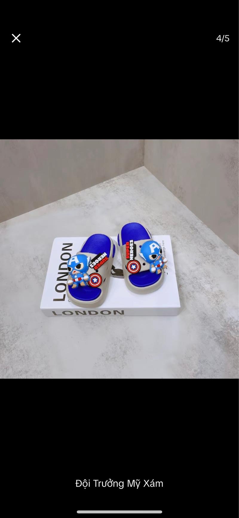 Product Introduction of Dép lê trẻ em sticker dễ thương đế cao 2 lớp chất liệu nhựa eva nhẹ chống trơn trượt 3
