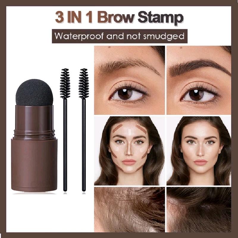 Toserba kaltim eyebrow stamp Powder Waterproof 1