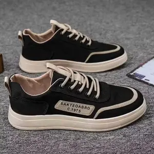 JENK Sepatu Kets Casual Pria dan Wanita SAKTEOABRD Shoes Sneaker Snekers Black