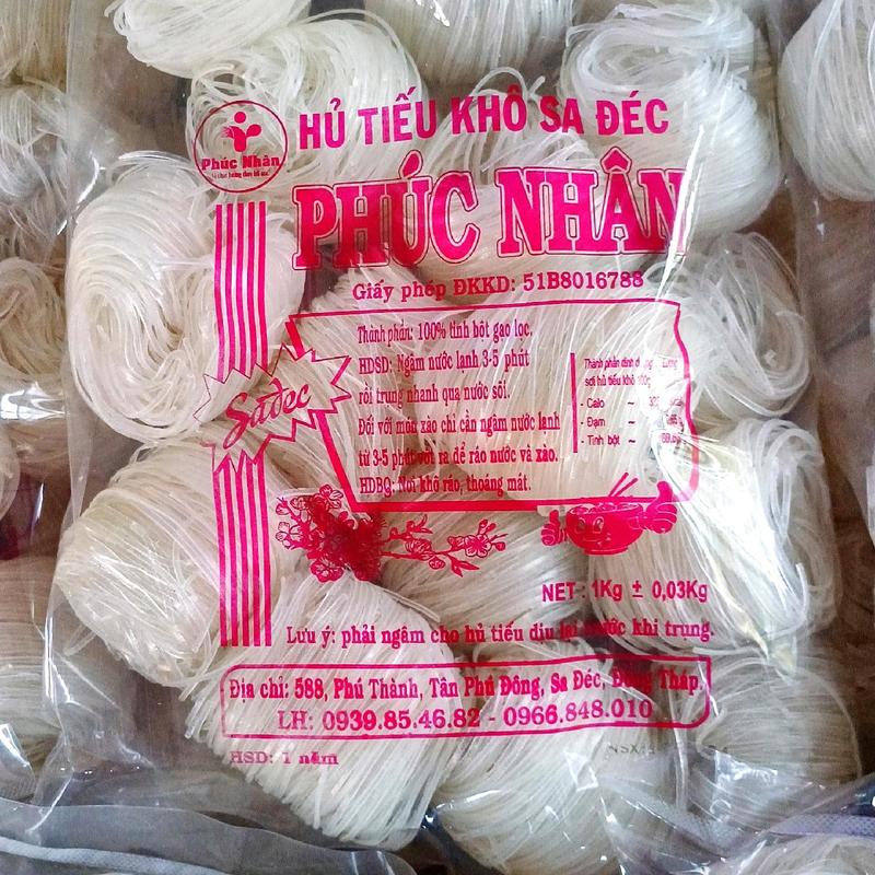 4KG HỦ TIẾU KHÔ BỘT LỌC SA ĐÉC - ĐẶC SẢN HỦ TIẾU SỢI TRONG DAI