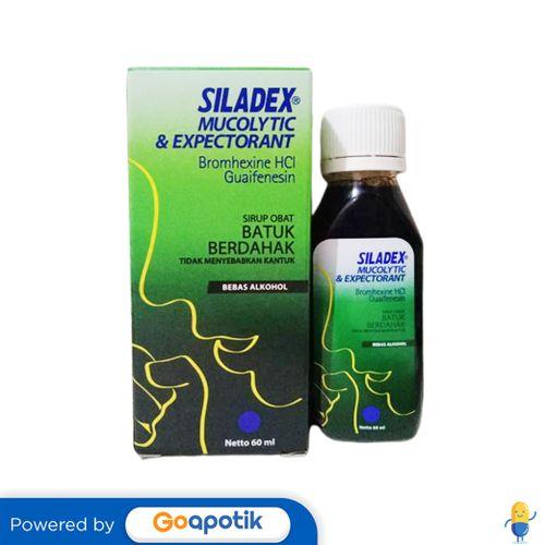 Gambar SILADEX BATUK BERDAHAK 60 ML SIRUP dari Apotek Farmasi 3 by GoApotik Kab. Bogor Tokopedia