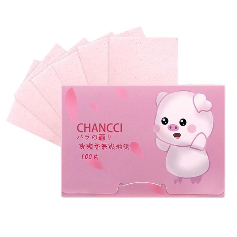 Product Introduction of Khăn giấy thấm dầu trên mặt, 100 chiếc, tự nhiên, kiểm soát dầu, làm mờ phim thấm dầu cao cấp, không chứa dầu, cho khuôn mặt, W8W0 26