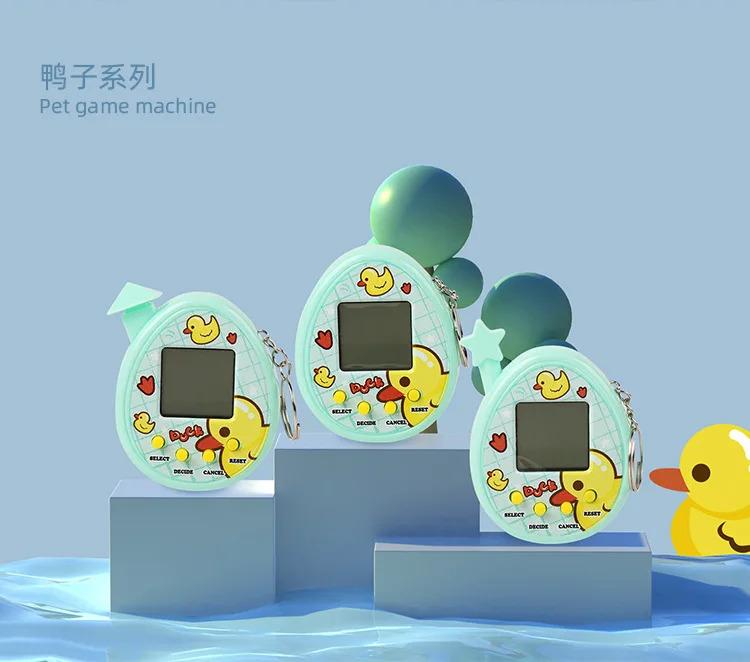 Product Introduction of ของเล่นเกมสัตว์เลี้ยงอิเล็กทรอนิกส์, ตุ๊กตาจิ๋วเสมือนจริง, ของเล่นสัตว์ดิจิตอลดั้งเดิม, เครื่องเกมหน้าจอขนาดเล็ก, พวงกุญแจ, เหมาะสำหรับของเล่นเด็ก 8