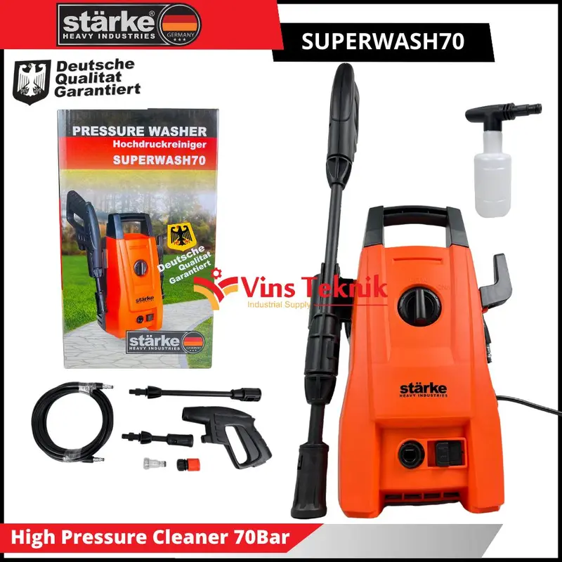 Jet Cleaner High Pressure Cleaner Cuci mobil STARKE SUPERWASH 70 4