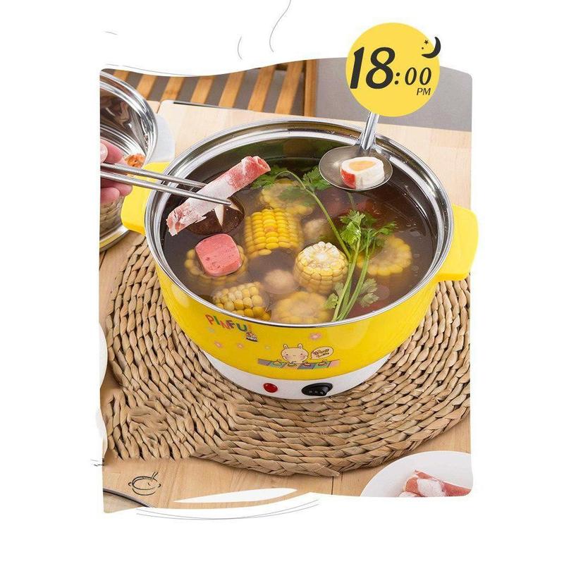 Nồi Lẩu Đủ Size 28cm nắp kiếng Nồi Lẩu Đa Năng Kiểu Dáng Thông Minh Và Hiện Đại - Độ Bền Cao, Nồi Hấp, Chảo Mini 4