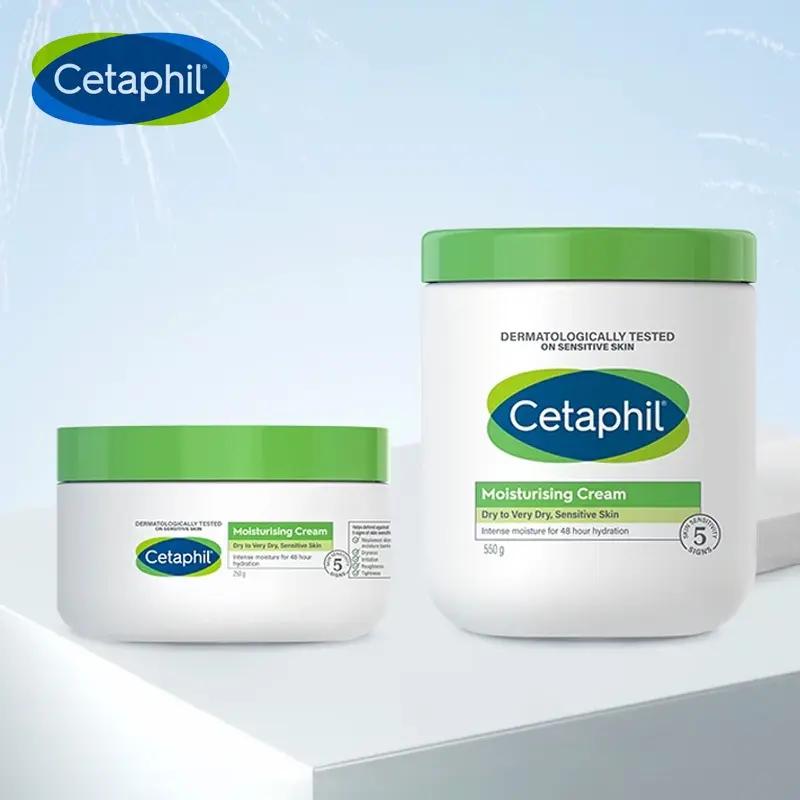 Cetaphil Moisturizing Cream 550gr Untuk Semua Jenis Kulit/ Skin Care Krim Pelembab Wajah