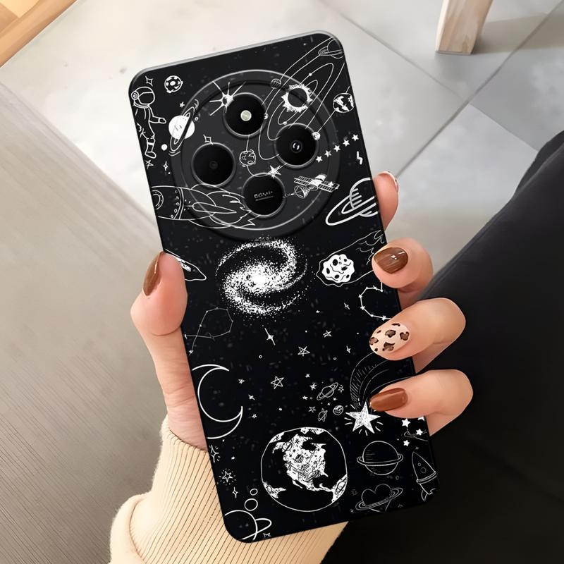 Casing Hp Kompotibel  For Redmi 14C Dan Poco C75 Motif Galaxy 1 -  Casing Hp  - Kesing PR0 Camera - Silikon Mika - Aksesoris Hp - Bisa COD Bayar Ditempat 5