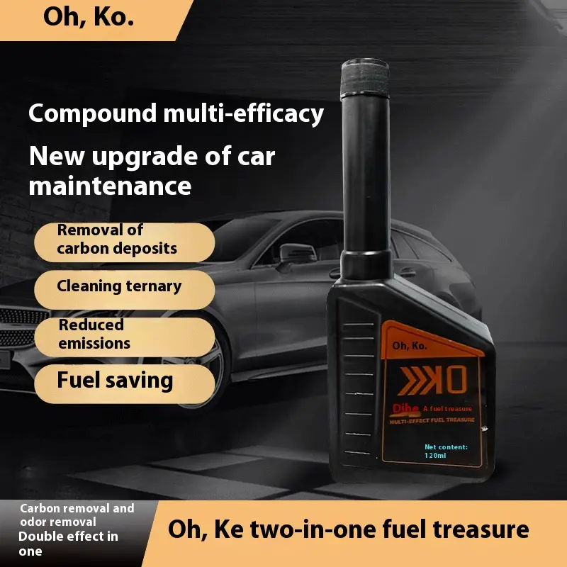 Multi effect 2-in-1 Fuel Treasure Gasoline Additive Automotive Carbon Removal, Cleaning, Maintenance, Oil Circuit Cleaning Agent, Cleaning Agent