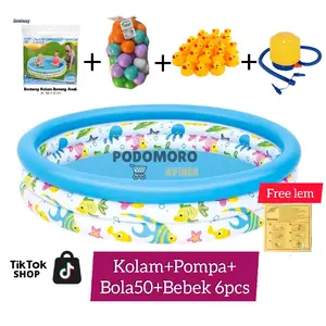 Kolam Renang Anak Dan Bayi Bestway 51009 ukuran 122cm / Mandi Bola Anak Dan Bayi Toys