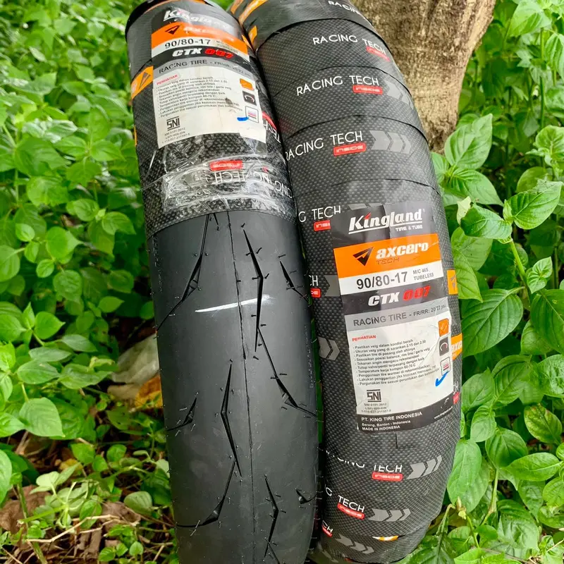 Kingland axcero soft compound tubeless 90/80-17 1ban ctx 007 1