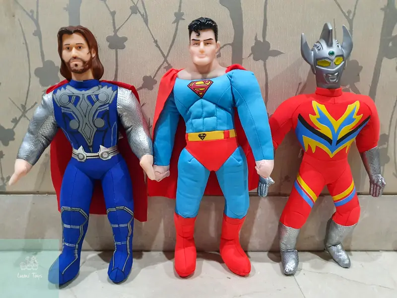 Mainan Anak Boneka Superhero Avengers Spiderman Batman Superman Besar Dolls Toys 0