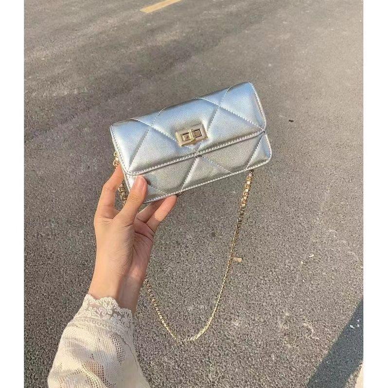 Túi Đựng Điện Thoại Di Động Túi Dây Xích Cườm Cao Cấp Độc Đáo Phong Cách Cổ Điển Thời Trang Mới 2024 Cho Nữ, Túi Messenger Đeo Vai, Thích Hợp Sử Dụng Hàng Ngày 2