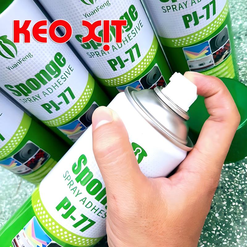  Keo xịt chuyên dụng dán xốp dán tường  giấy dán tường dùng gia cố cho tường ẩm mốc bong tróc 