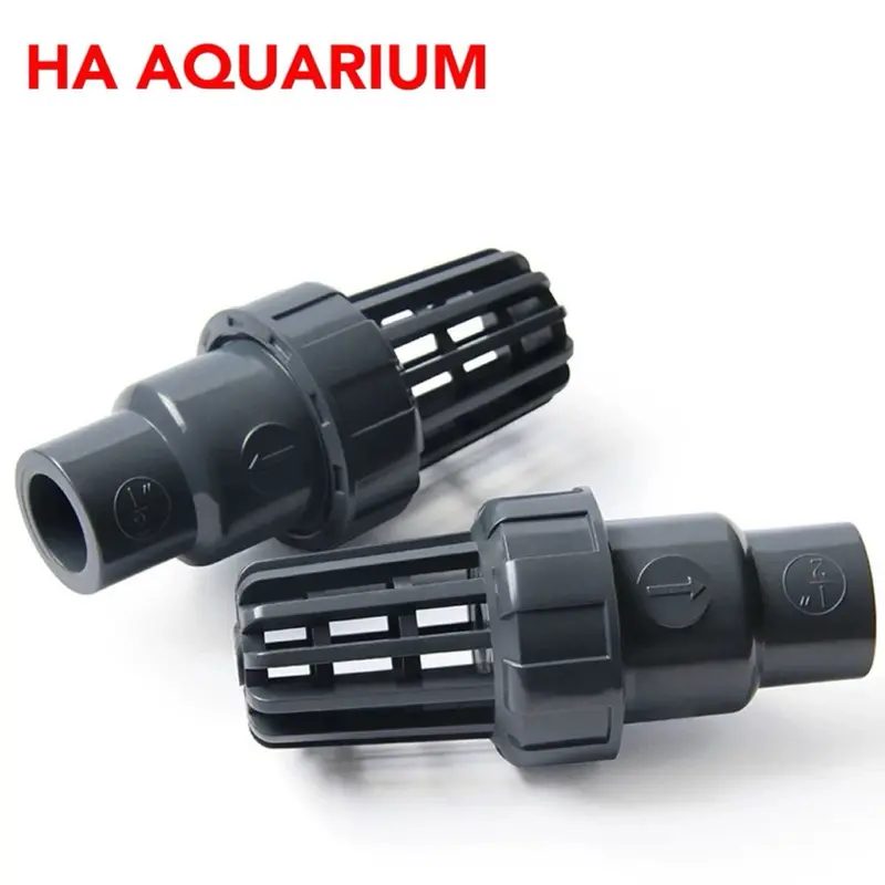 Nấm hút - nấm thổi- nối ren- van 1 chiều -phao cơ view 4 mặt phụ kiện làm hồ cá cảnh 8