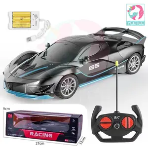Ready Remote RC /Mobil Remote Control RC Car Racing 1:18 LED Light Speed Car /bisa di charge