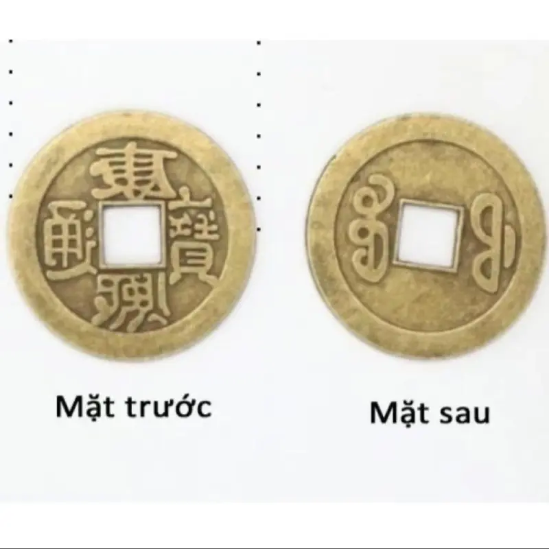 Đồng Xu Âm Dương , Đồng Xu Cổ Vật Phẩm Phong Thủy 3