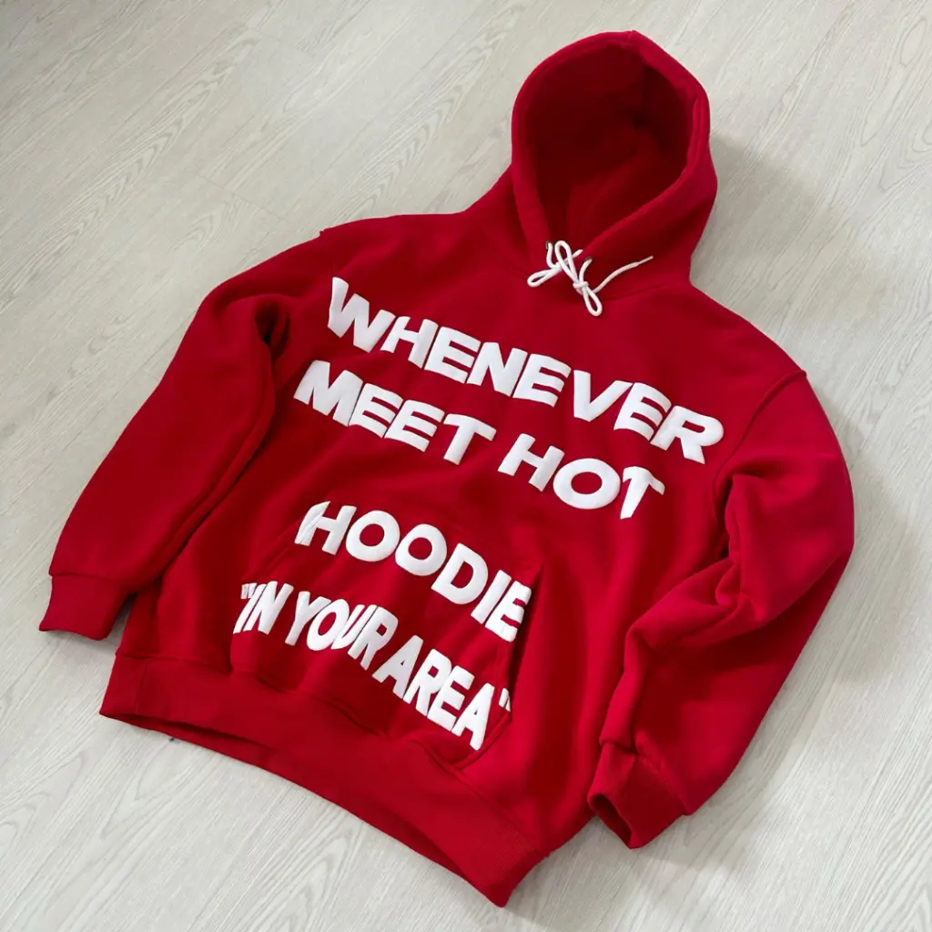Áo Hoodie nam nữ mặc ấm cho cặp đôi in nổi Chữ WHENEVER , mũ to 2 lớp, form boxy, chất nỉ PE 3 màu đỏ, đen, xanh M03 Unisex MenswearNăm 2025 mới