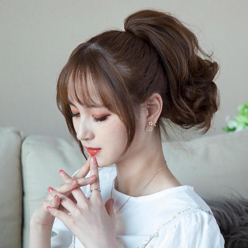Product Introduction of Synthetic Straight Long Wig Hair Ponytail Grab Clip Pony Tail For Woman Fake Hairpiece For U3N5 56