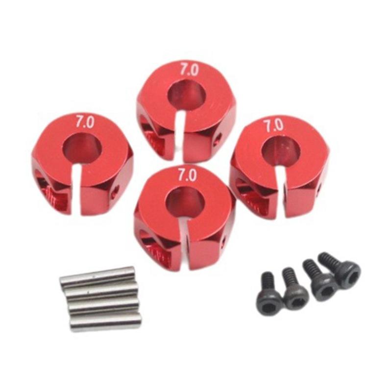 Hexagonal Hub Adapter, 1/10 Scale RC Car Compatible, 12mm Universal Design,…