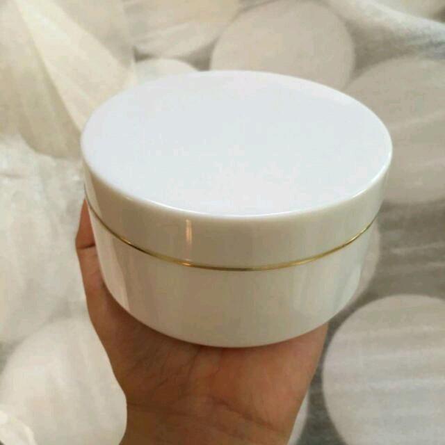 (Combo 5) hủ đựng kem body 250gr viền vàng( Tính cả hủ)DK:10CM, CAO:5CM, LÒNG: 3.7cm) 5