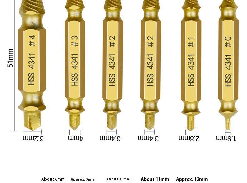 Product Introduction of Dual-Ended Screw Extractor Set 2