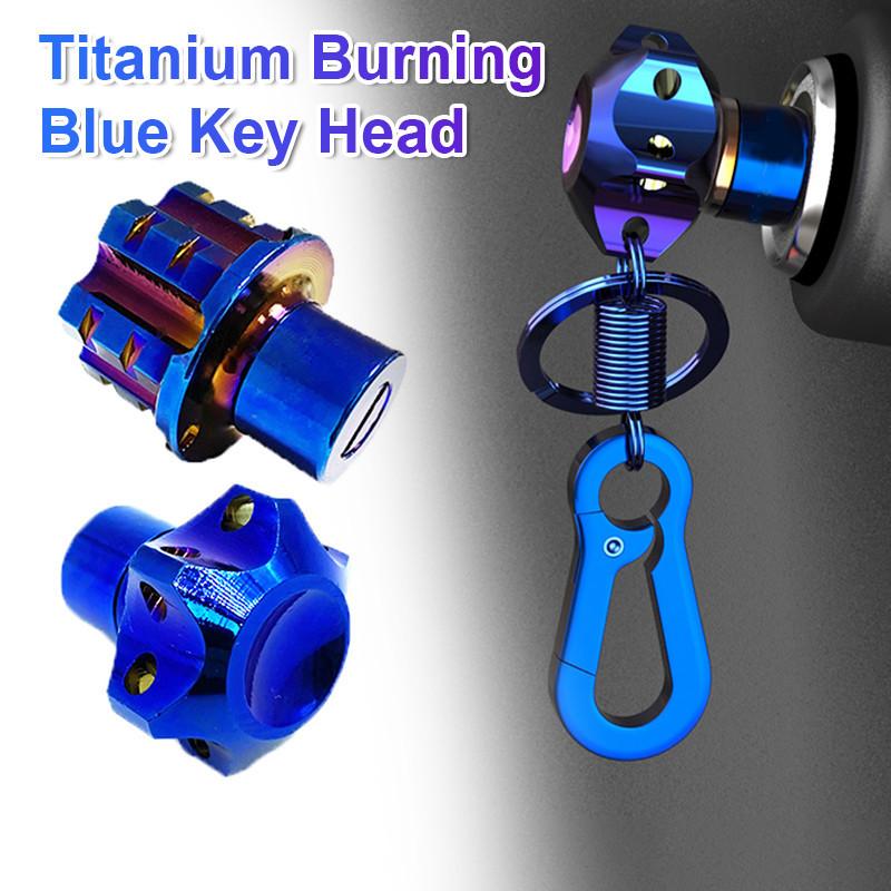 Product Introduction of Universal Motorcycle CNC Modified Key Cover CNC Key Bit Hexagon Key Tip Various Keychains 12