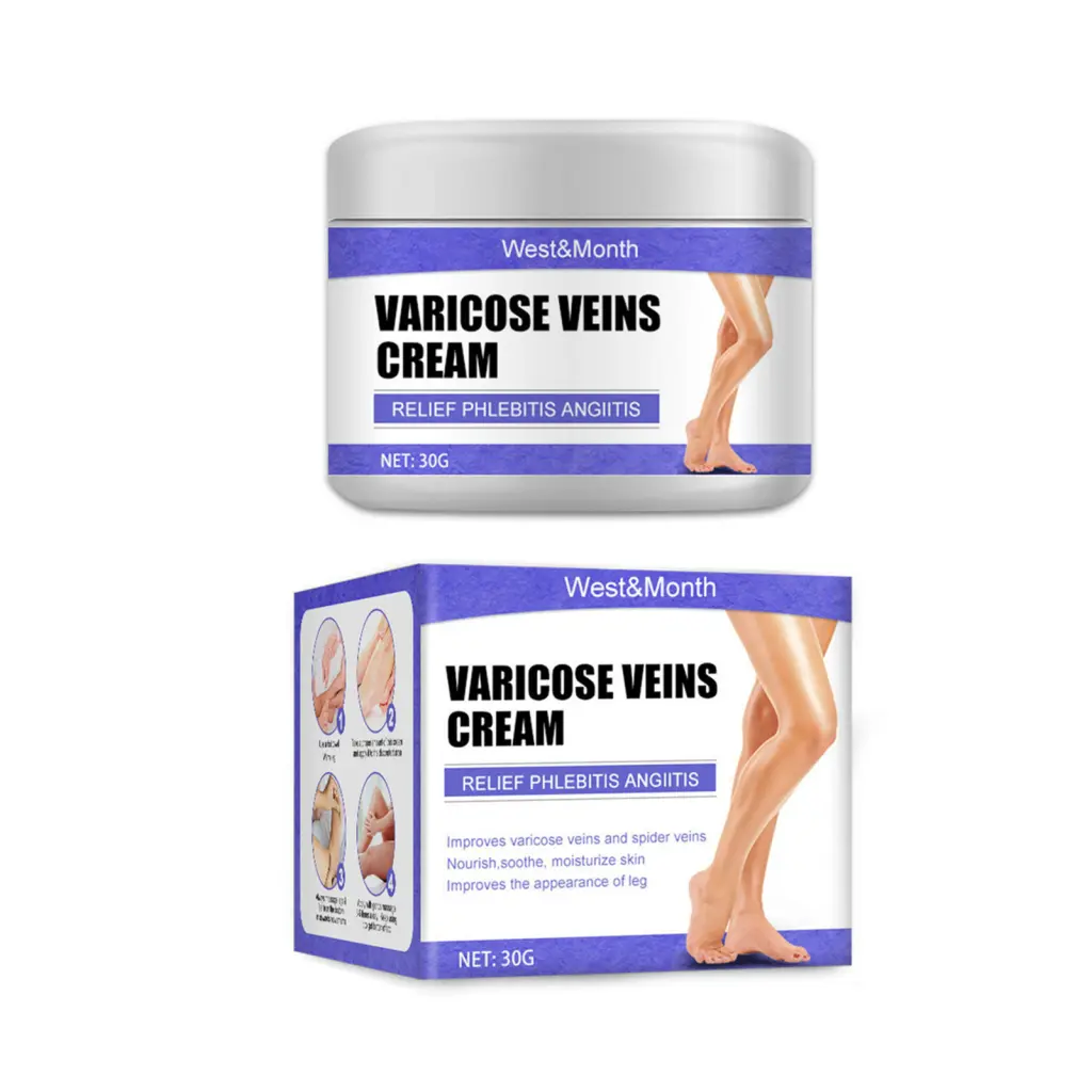 Xadnywa- Varicose Vein Cream Easy to Use Improve Metabolism Vein Repair Cream Vasculitis Phlebitis Treatment Cream for Legs Gentle