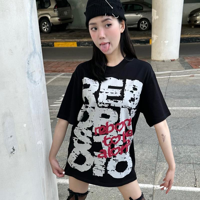 ÁO THUN REBORN STUDIO / REBORN TO BE ALONE  Cổ Tròn Top  Nam Menswear 7