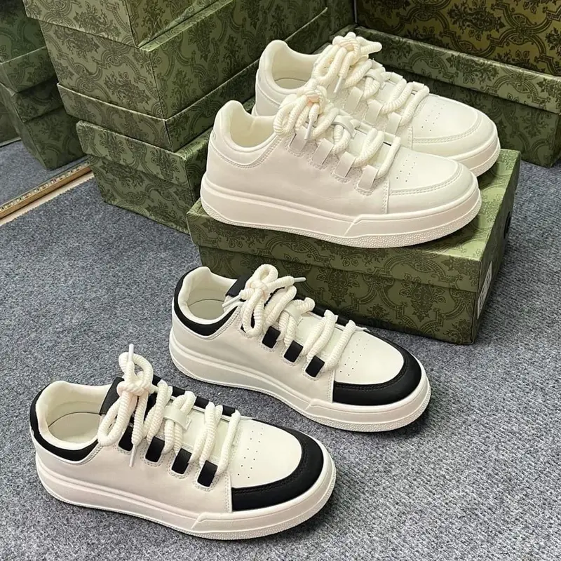 Giày Thể Thao Nam Nữ Thời Trang , Mã 025 , Đế Cao 2 Phân Nhẹ Êm , Thoáng Khí Sneaker Shoes 5