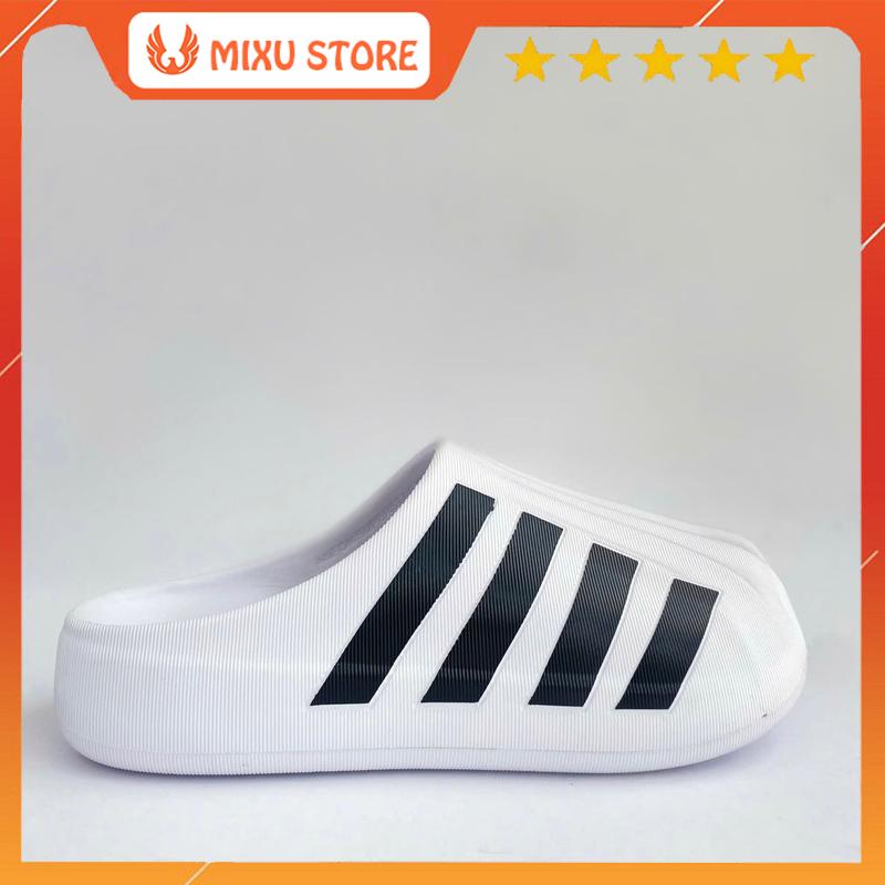 Dép Sục Đế Cao 3 Sọc Hot Trend 2024 Đế Cao Su, Chất Êm, Mềm Nhẹ, Đủ Size Nữ Nam