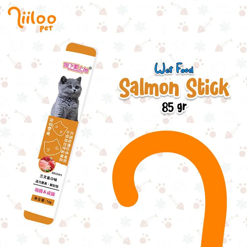 SNACK KUCING STICK - Cemilan Kucing Lezat & Bergizi wet  food 1