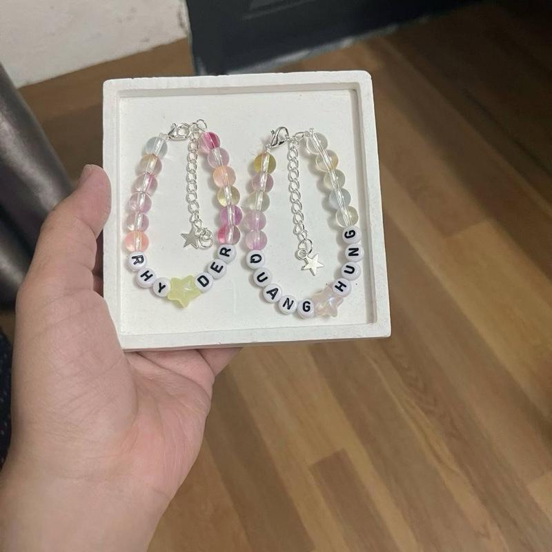 (VŨ TRỤ OTP 2) Vòng tay theo tên ANH TRAI SAY HI đáng yêu 8