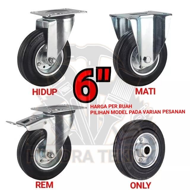 Promo RODA KARET HITAM HIDUP MATI REM 6